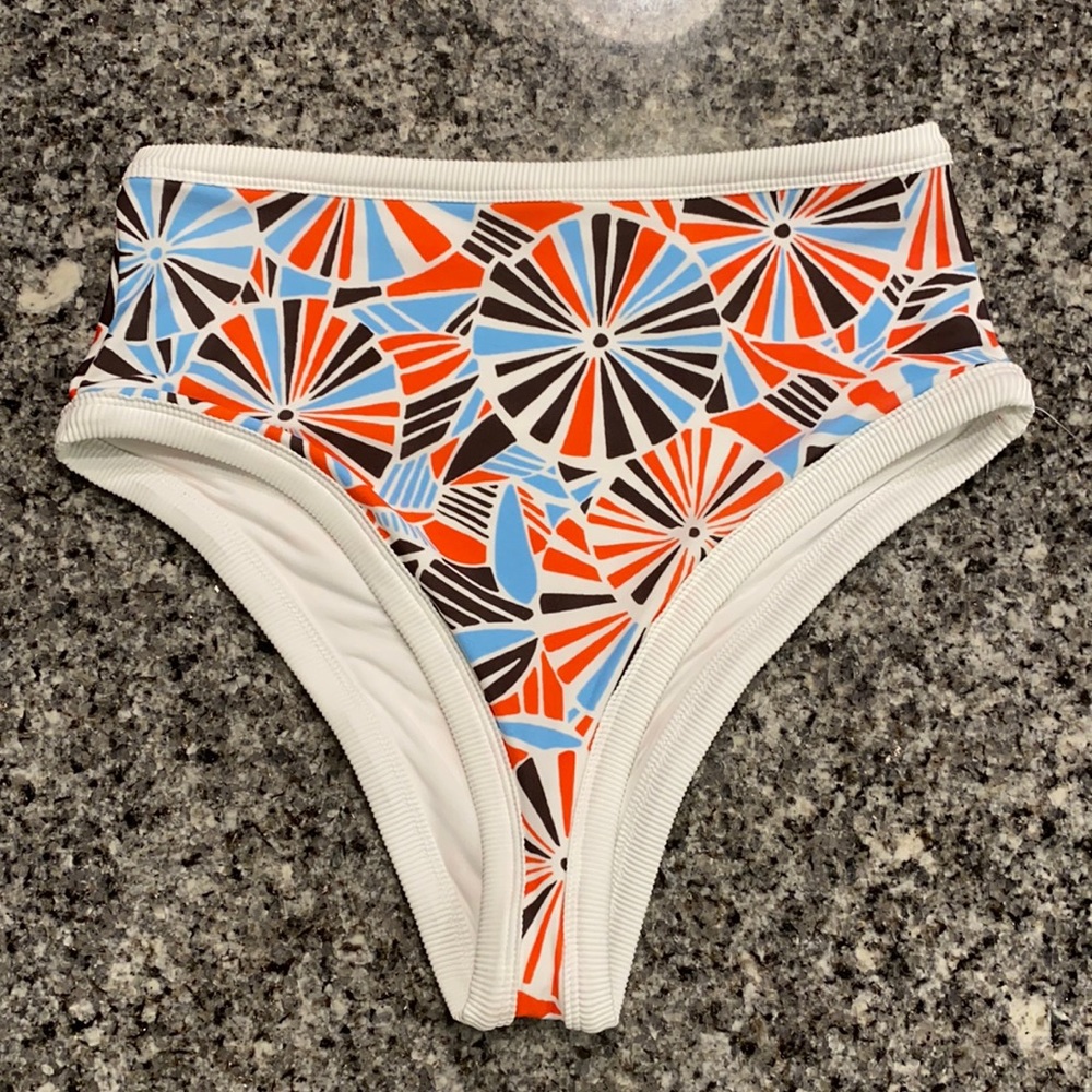 NWOT AERIE HIGH WAISTED BIKINI BOTTOM